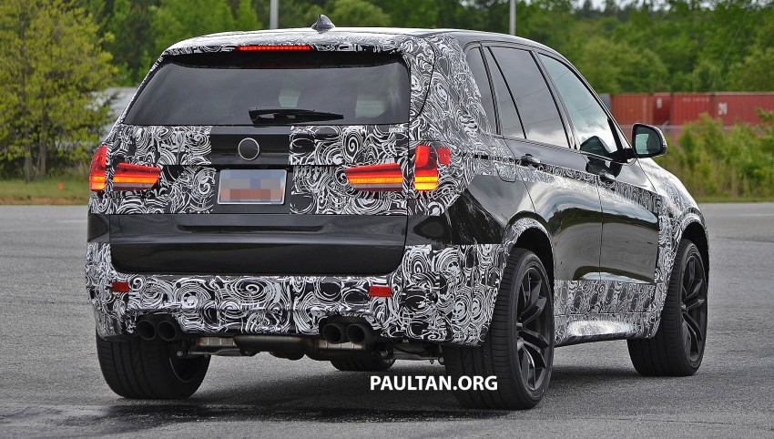 F15 BMW X5 M SUV sighted with less disguise Image #172815