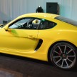 Porsche Cayman – third-gen 981 arrives, from RM500k