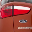 Ford Ecosport SUV and Fiesta 1.0L Ecoboost to make debut at KLIMS13, where order books open