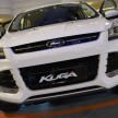 Ford Kuga – seen at 1U roadshow, also on test at JPJ