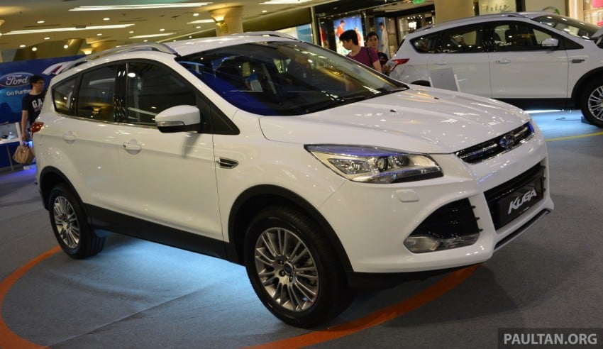 Ford Kuga – seen at 1U roadshow, also on test at JPJ 176432