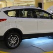 Ford Kuga – seen at 1U roadshow, also on test at JPJ