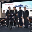 New Honda Wave 110 kapcai launched by Boon Siew