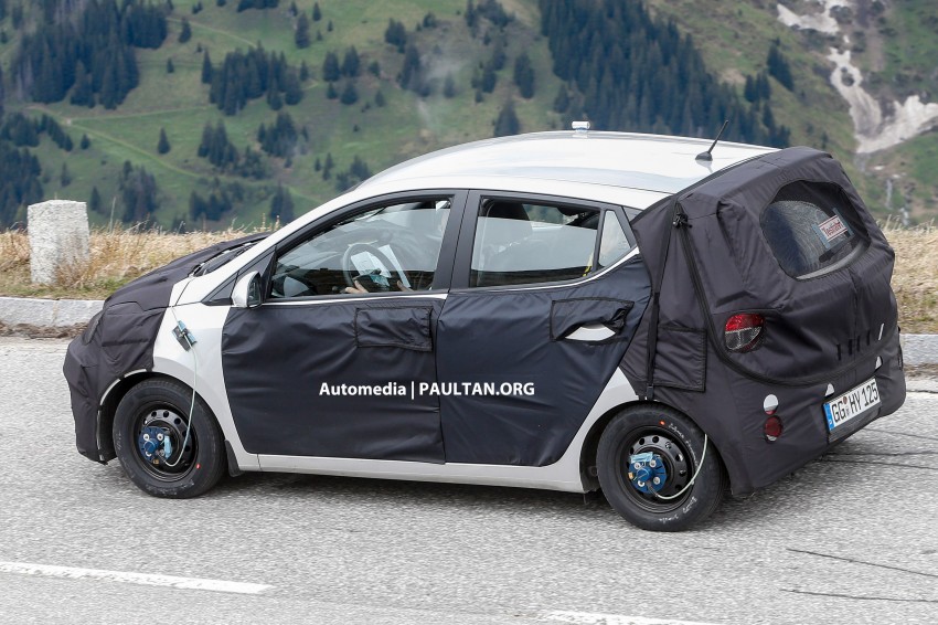 New Hyundai i10 spied, September debut in Frankfurt 176528