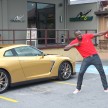 Nissan GT-R Spec Bolt delivered to Usain Bolt