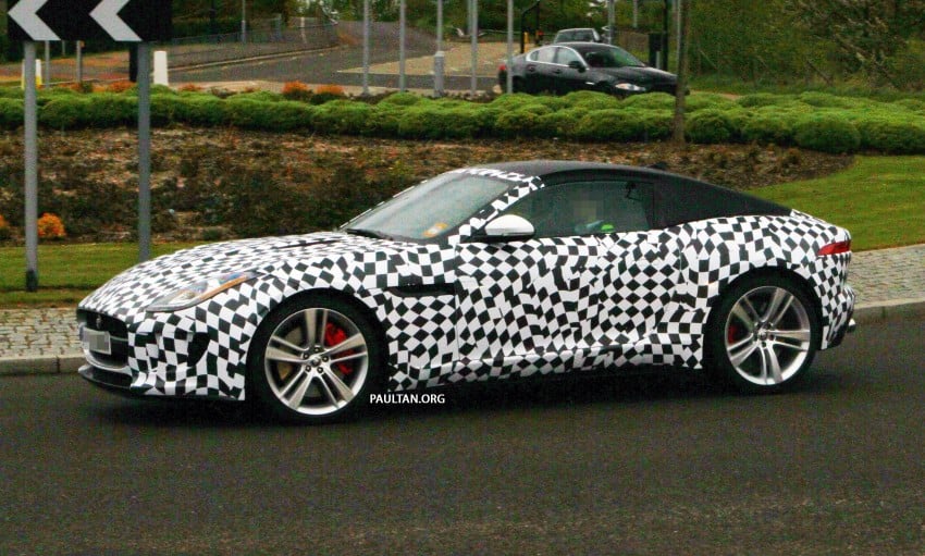 SPIED: Jaguar F-Type Coupe undergoing tests 173550