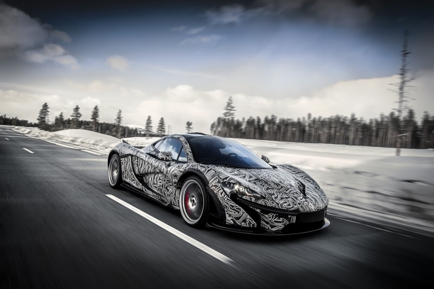 VIDEO: McLaren P1 on ice – tested to the extremes 172593