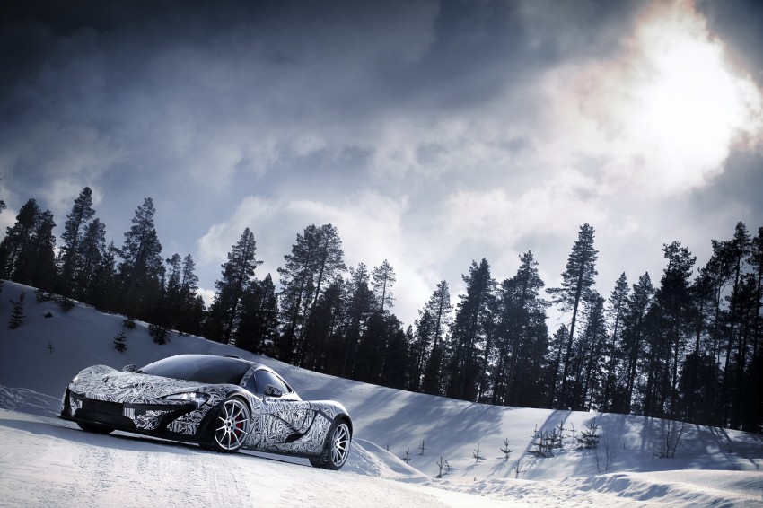 VIDEO: McLaren P1 on ice – tested to the extremes 172592