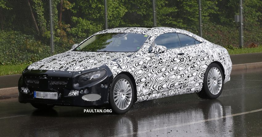 SPIED: Next year’s Mercedes-Benz S-Class Coupe 174835