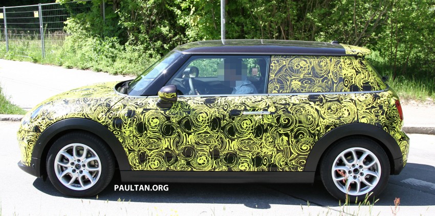 SPYSHOTS: Next MINI hatchback to grow larger again 174943