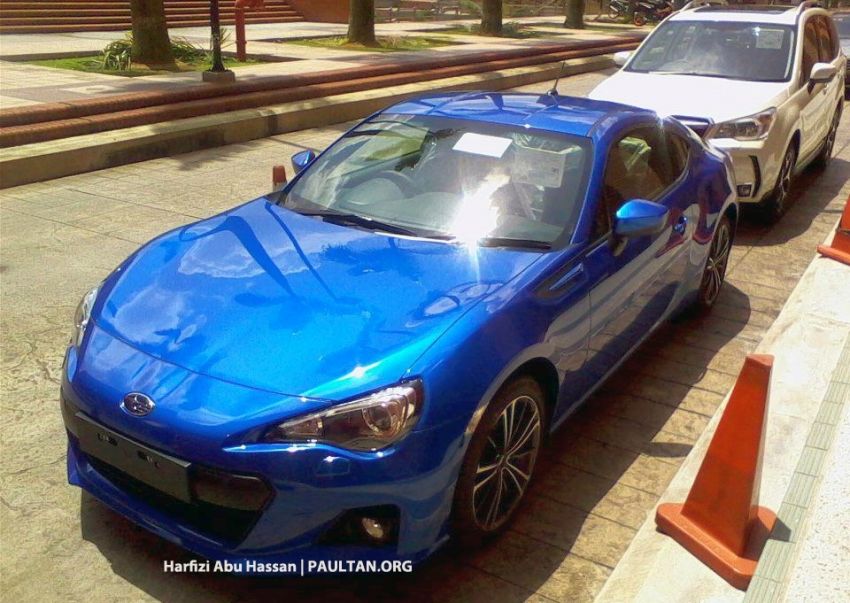 Subaru BRZ and Forester spotted at JPJ Putrajaya 173818