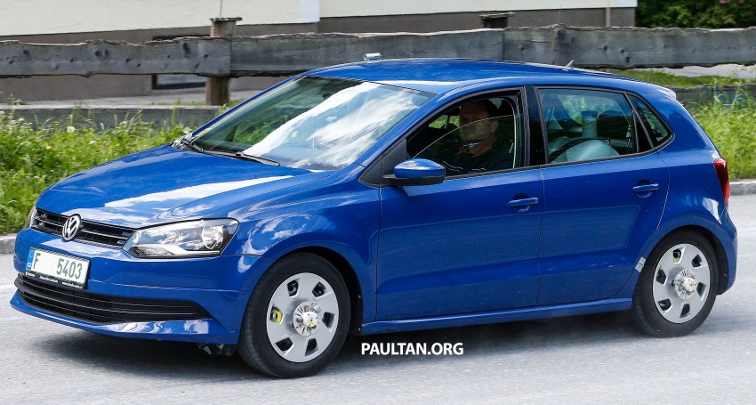 SPIED: New air intake for the Volkswagen Polo facelift 176187