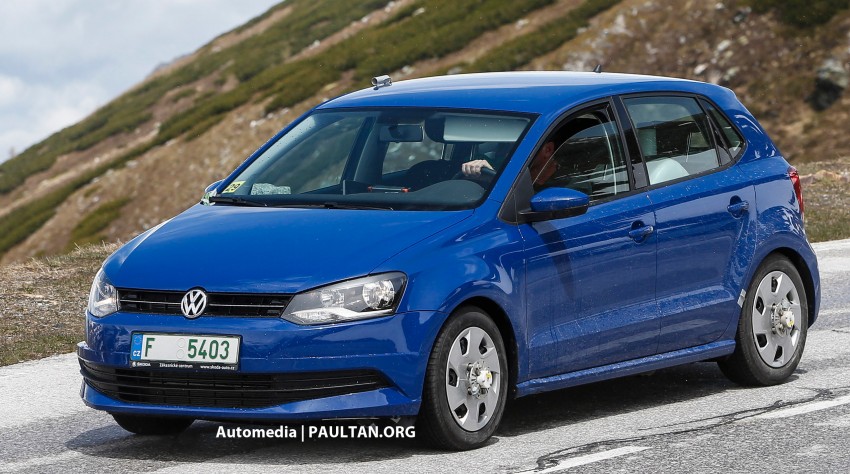 SPIED: New air intake for the Volkswagen Polo facelift 176074