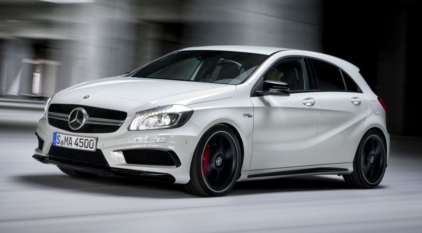 VIDEO: Mercedes-Benz A 45 AMG shows its funny side 175827