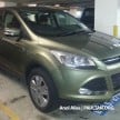 Ford Kuga – seen at 1U roadshow, also on test at JPJ