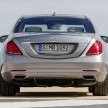 W222 Mercedes-Benz S-Class – official details