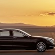 W222 Mercedes-Benz S-Class – official details