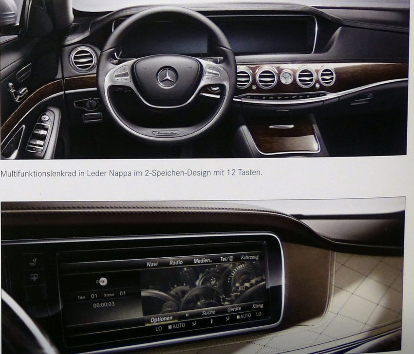 W222 Mercedes-Benz S-Class brochure leaked! 174190