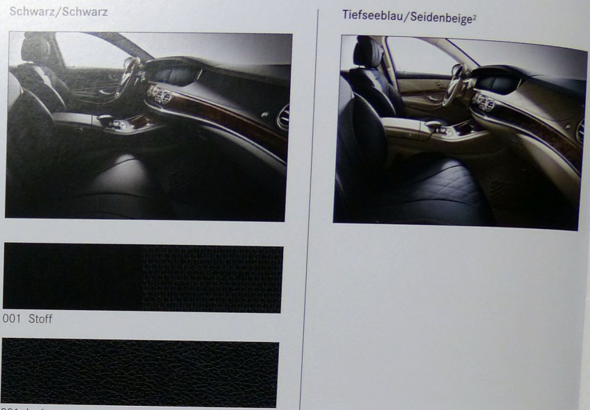 W222 Mercedes-Benz S-Class brochure leaked! 174196