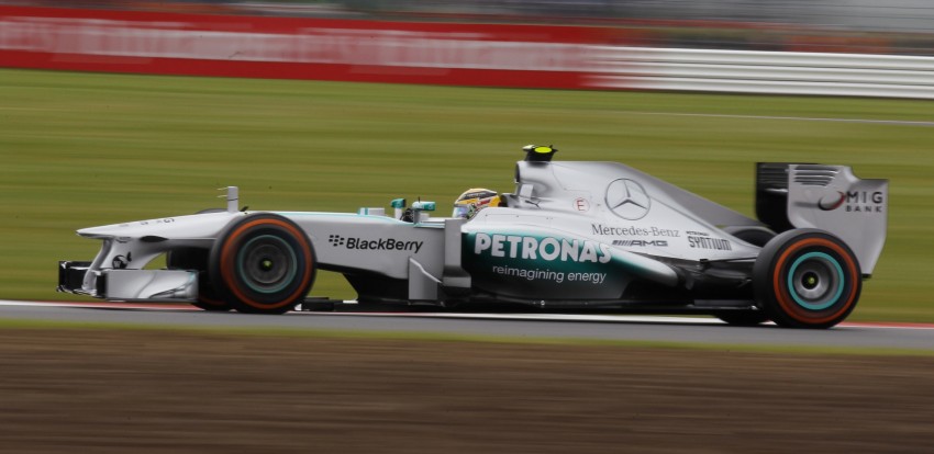 2013 British GP – Mercedes AMG Petronas front row! 184049