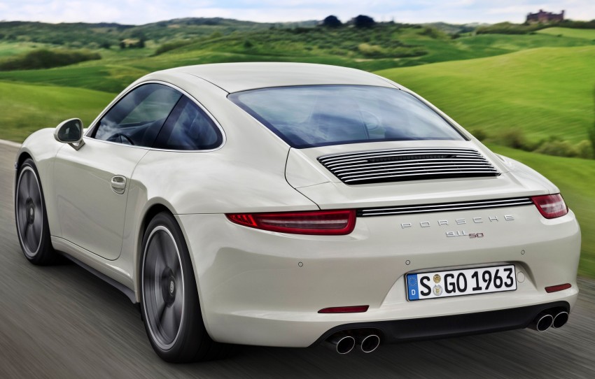 Porsche 911 50 Years Edition: limited to 1,963 cars 178141