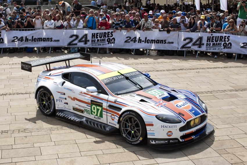 Aston Martin debuts new Gulf livery for Le Mans 2013 181675