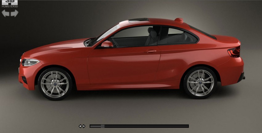 2014 BMW 2-Series Coupe – M235i surfaces in 3D 181305