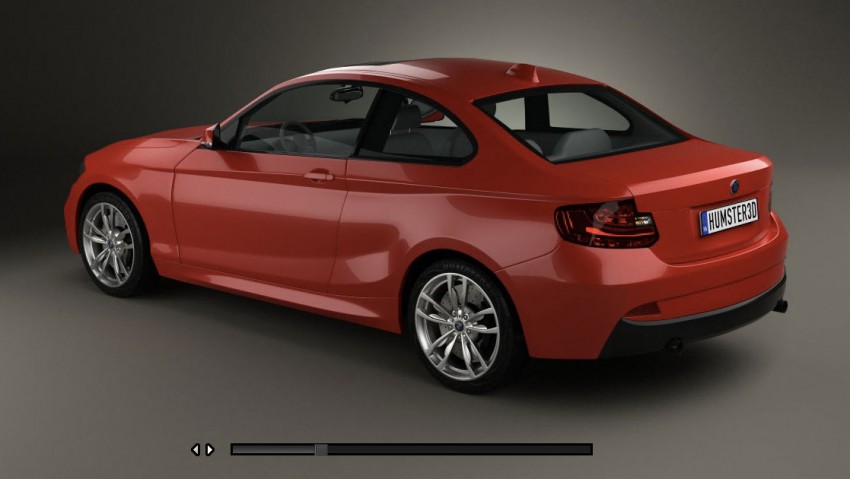 2014 BMW 2-Series Coupe – M235i surfaces in 3D 181306