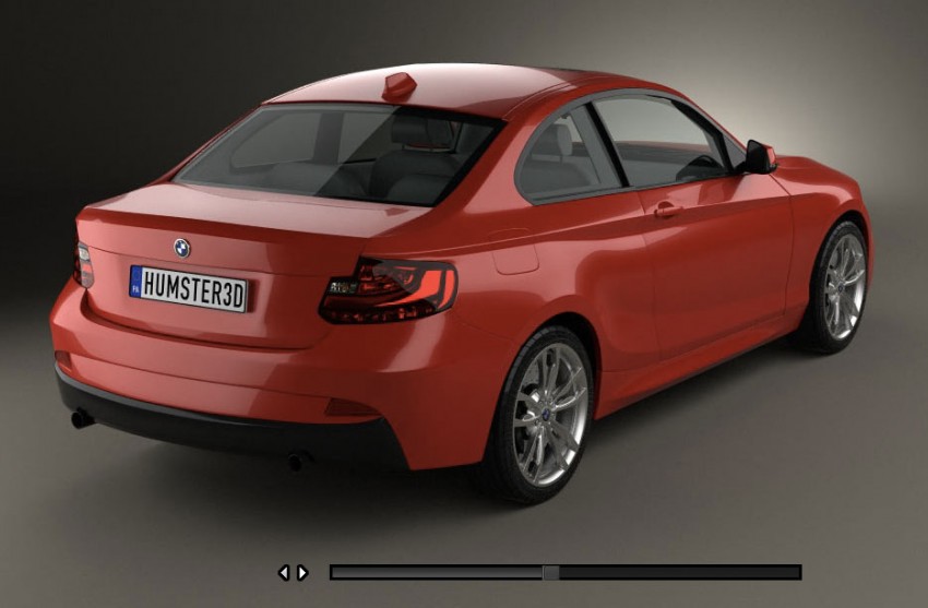 2014 BMW 2-Series Coupe – M235i surfaces in 3D 181309