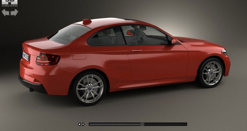 2014 BMW 2-Series Coupe – M235i surfaces in 3D 181310