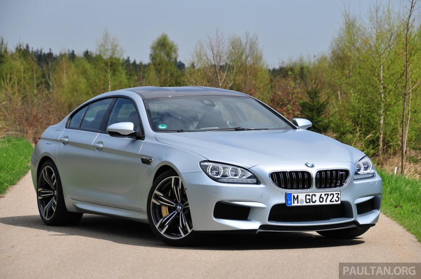 DRIVEN: New BMW M6 Gran Coupe tested in Munich 182003