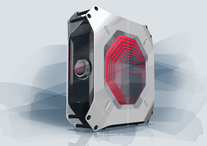 New BMW M8 – the ultimate gaming compact PC case 177889