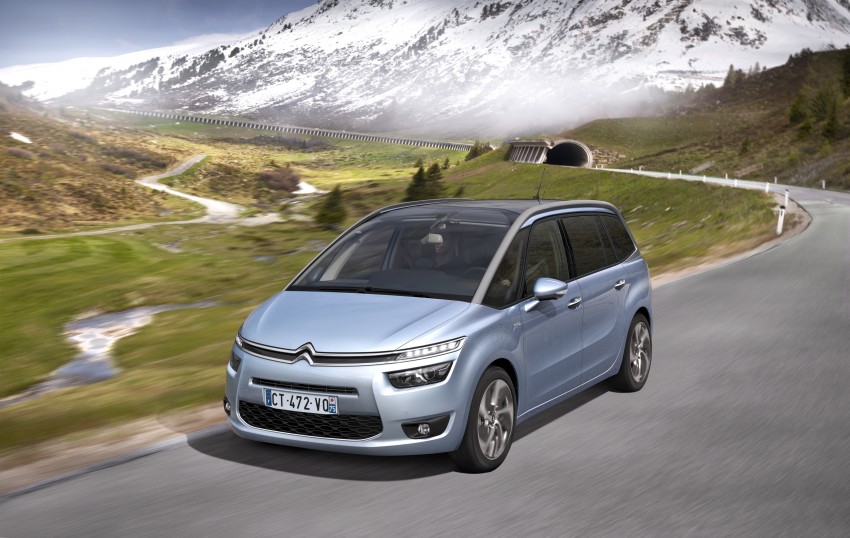 New Citroen Grand C4 Picasso: first official details 183329