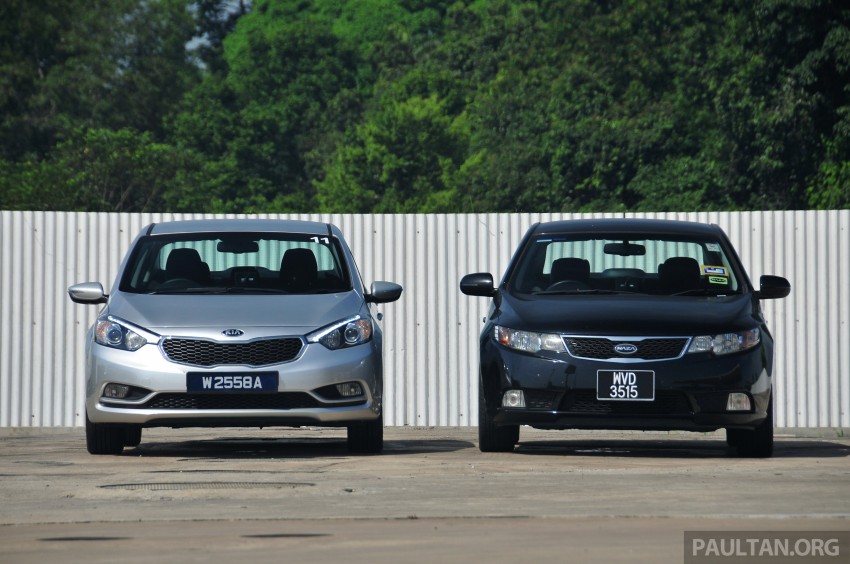 GALLERY: New Kia Cerato and Naza Forte side by side 182214