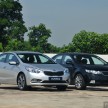 GALLERY: New Kia Cerato and Naza Forte side by side