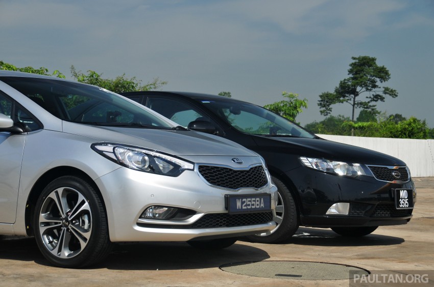 GALLERY: New Kia Cerato and Naza Forte side by side 182216