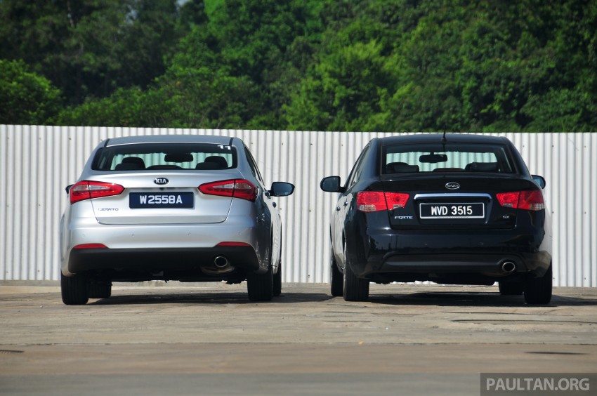 GALLERY: New Kia Cerato and Naza Forte side by side 182217