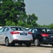 GALLERY: New Kia Cerato and Naza Forte side by side
