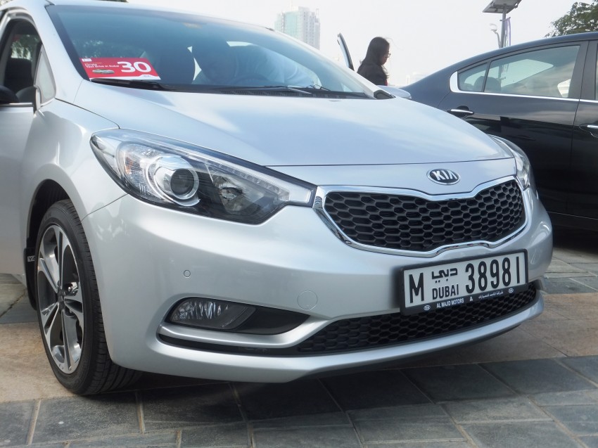 DRIVEN: Kia Cerato 1.6 and 2.0 sampled in Dubai 181038