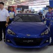 Subaru BRZ launched – six-speed auto, RM247k