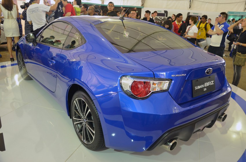 Subaru BRZ launched – six-speed auto, RM247k 180600