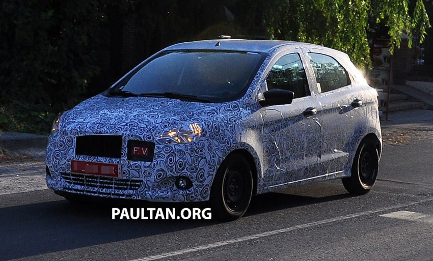 Mysterious car spied – is it a Ford Ka replacement? 183659