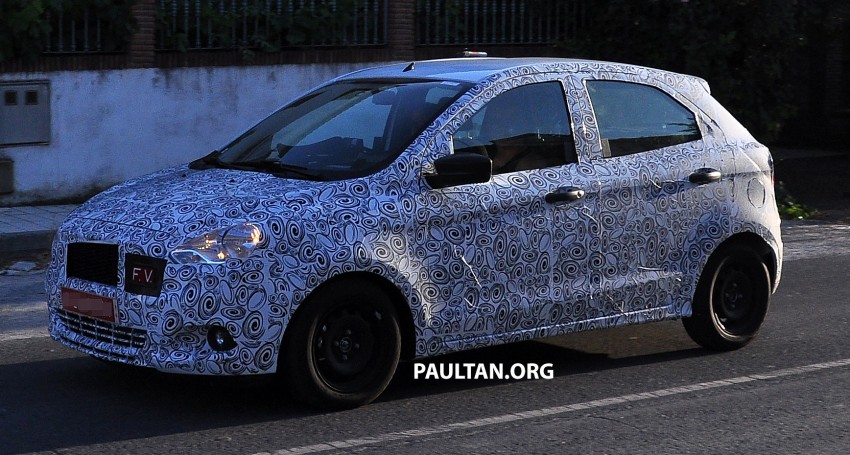 Mysterious car spied – is it a Ford Ka replacement? 183656