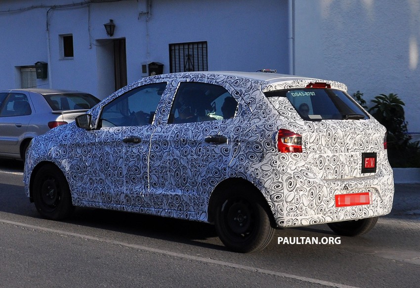 Mysterious car spied – is it a Ford Ka replacement? 183658