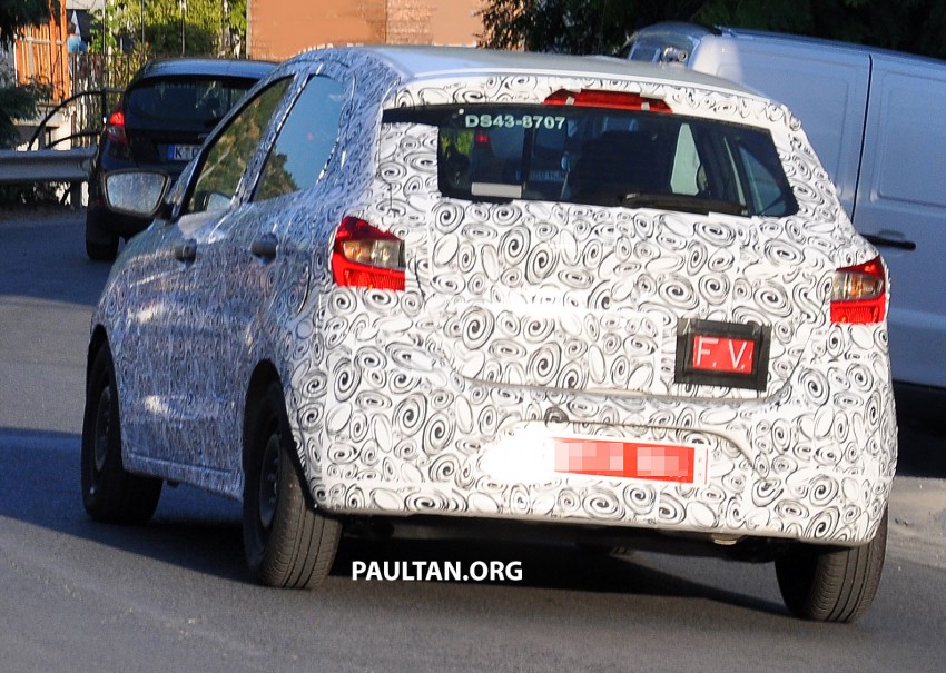 Mysterious car spied – is it a Ford Ka replacement? 183652