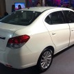 Mitsubishi Attrage previewed ahead of Thai launch