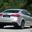 SPIED: Kia Cerato facelift seen undisguised in Korea
