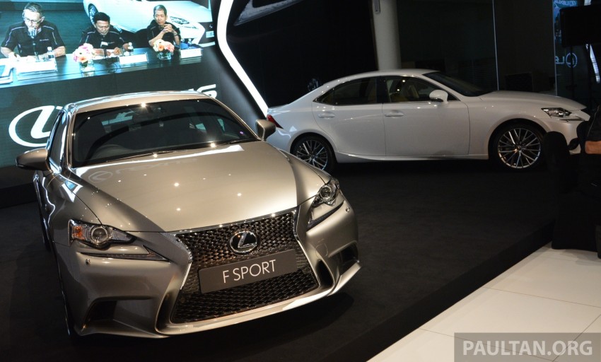 New Lexus IS launched – four variants, from RM270k 183038