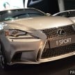 New Lexus IS launched – four variants, from RM270k