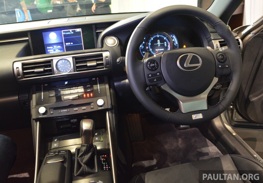 New Lexus IS launched – four variants, from RM270k 183014